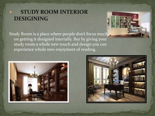 Interior designing ppt | PPT