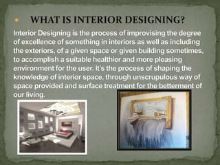 Interior designing ppt | PPT