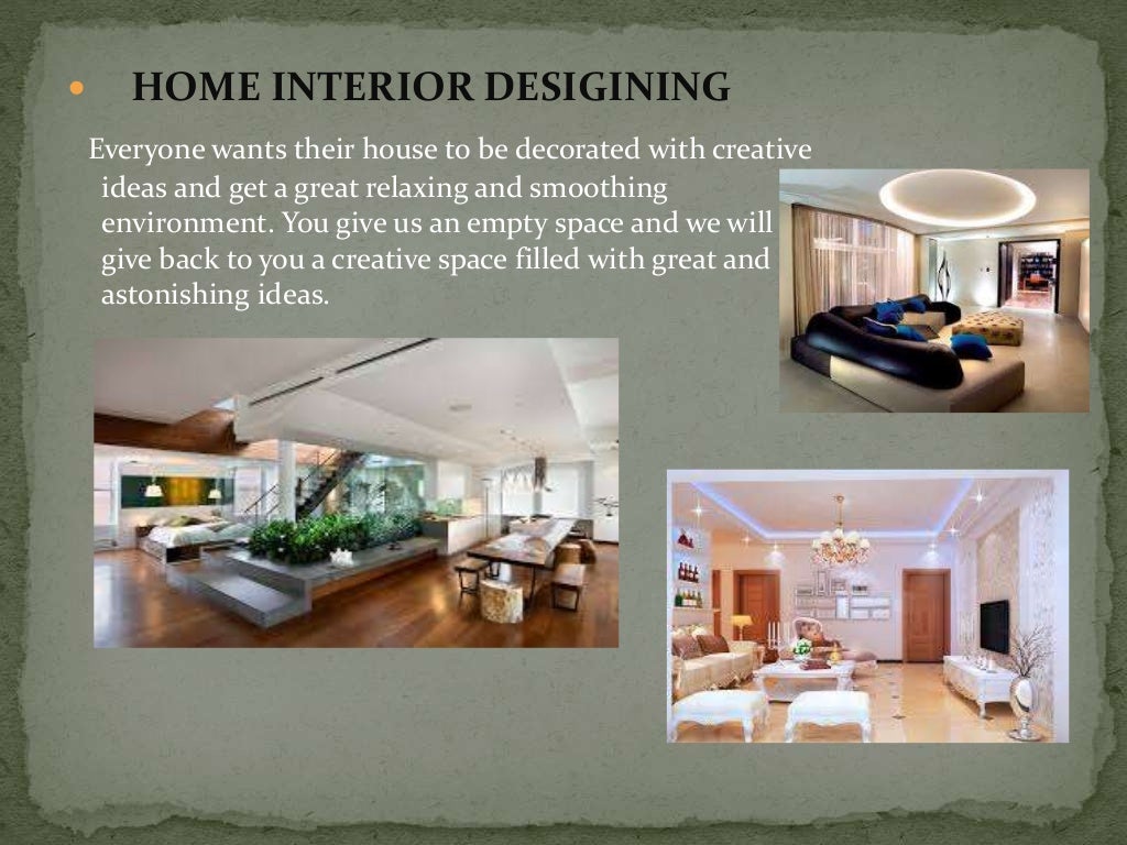 Interior designing ppt