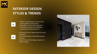 Interior Designing Transforming Spaces into Living Experiences.pptx