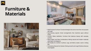 Interior Design Inspirations: Transforming Spaces with Style | PPTX