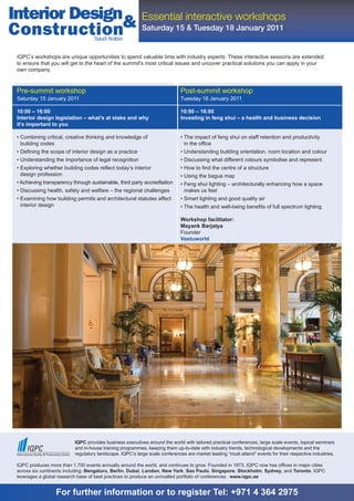 Interior Design and Construction Saudi Arabia | PDF