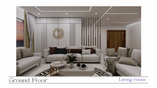 Comprehensive Interior Design Proposal for Residential Spaces | PDF