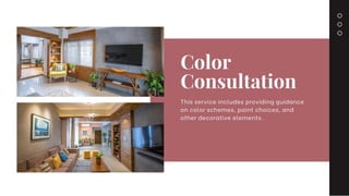 Interior Design Service | PPTX