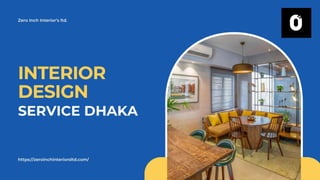 Interior Design Service Dhaka