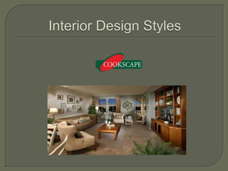 Interior design styles | PPT