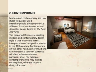 Interior design styles 1 | PDF