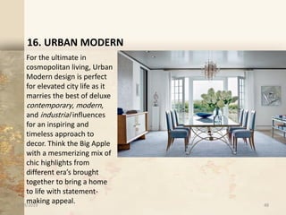 Interior design styles 1 | PDF