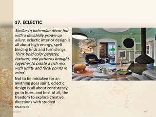 Interior design styles 1 | PDF