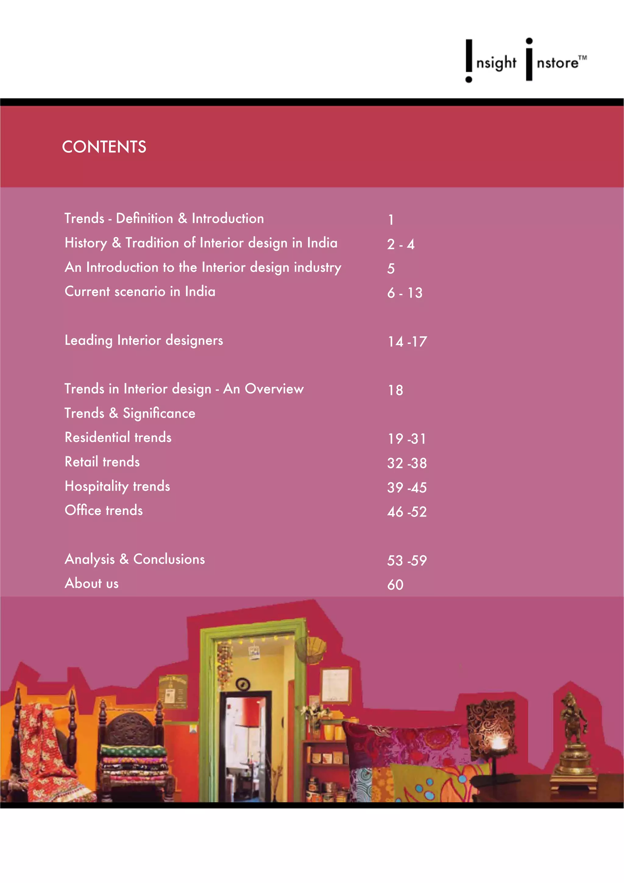 Interior Design Trends in India - A Preview | PDF