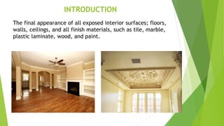 Interior finishing | PPTX