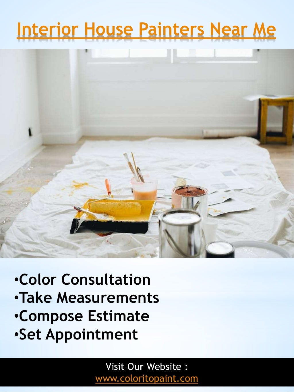 Interior house painters near me
