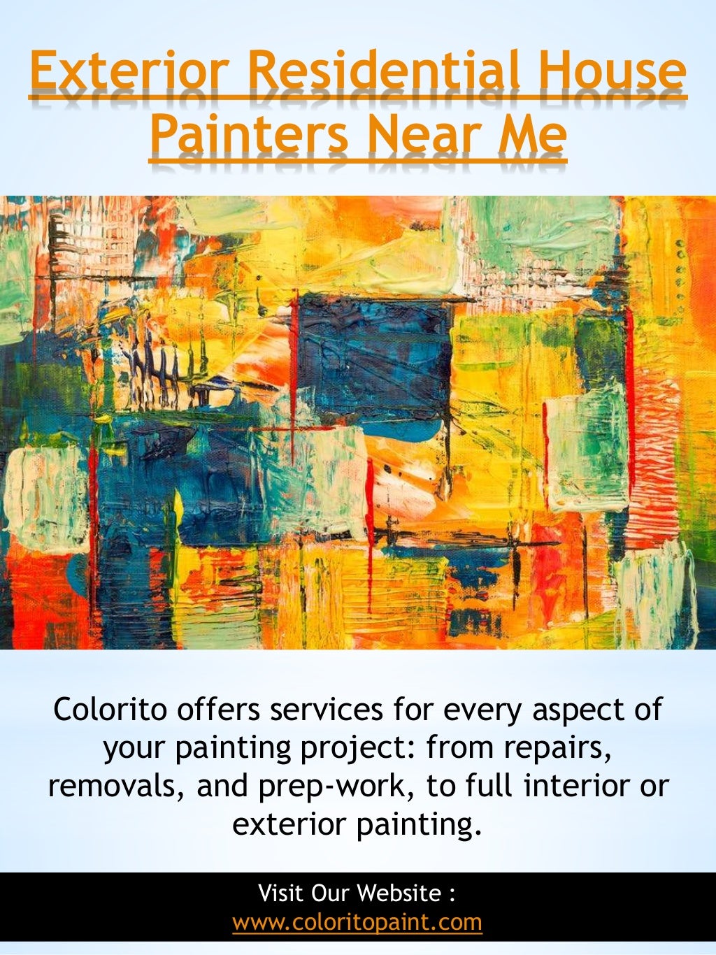 Interior house painters near me