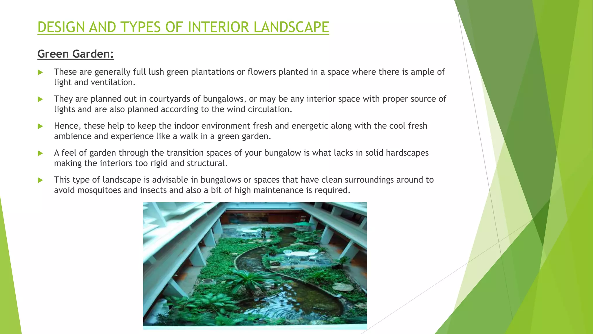 Interior landscape | PPTX