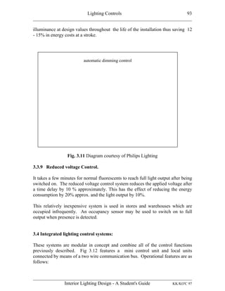 INTERIOR LIGHTING DESIGN A STUDENT'S GUIDE | PDF