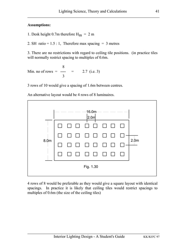 INTERIOR LIGHTING DESIGN A STUDENT'S GUIDE