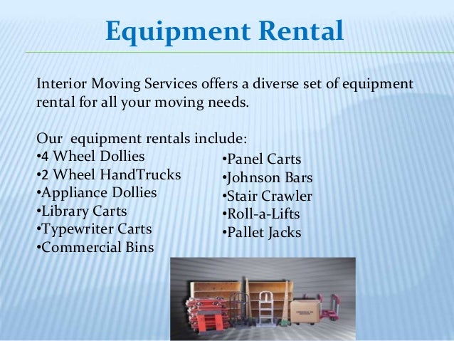 Interior Moving Services Reliable Moving Solutions In