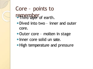 Powerpoint presentation on INTERIOR OF THE EARTH (1).pptx