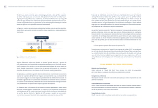 METODOLOGÍA PARA LA IDENTIFICACIÓN Y DESCRIPCIÓN DE PERFILES PROFESIONALES 67
El peso de las habilidades personales frente a las habilidades técnicas en la formación
de los profesionales de todos estos perfiles es muy superior que en los perfiles tradicio-
nalmente orientados a la ingeniería, lo que debe reflejarse en el diseño curricular de
estos perfiles. Por otra parte, el hecho de que estos perfiles tengan, en su parte de cono-
cimientos técnicos una gran dependencia con el dominio tecnológico al que se refieren
exige que en su formación aparezca los aspectos tecnológicos de una forma temprana,
aún a expensas de su formación científico-matemática.
Los perfiles “gestión comercial” y “gestión de proyecto” como punto de partida de la tra-
yectoria profesional, tienen una gran base común, diferenciándose en la orientación
hacia el cliente o hacia el personal de desarrollo, hacia la tecnología de terceros o hacia
la provisión de tecnología propia. Entendemos que la formación que se puede propor-
cionar durante un año de estudios universitarios reglados podría variar en intensidad
para estos dos perfiles, pero las áreas formativas deben ser fundamentalmente las mis-
mas.
6. Ficha general para la descripción de perfiles TIC
Presentamos a continuación la “plantilla” que el grupo de trabajo PAFET ha completado
con el fin de describir diversos perfiles profesionales identificados.Todos estos perfiles y
sus ciclos formativos han sido concebidos como continuación de estudios anteriores, ya
sean de nivel universitario (diplomaturas, ingenierías técnicas o superiores) o de forma-
ción profesional, en tecnologías de la información y las comunicaciones y titulaciones
afines.
FICHA: NOMBRE DEL PERFIL PROFESIONAL
Relación con Career-Space
Debe indicarse el “Broad Job Area” más cercano de entre los propuestos
por Career-Space, o cualquier otra referencia ampliamente conocida.
Competencia profesional
Descripción breve de la función o funciones principales que realiza el personal con este
perfil en la empresa.
Capacidades técnicas requeridas
Incluir la lista concreta de actividades que debe ser capaz de realizar, usando verbos y
términos conocidos en el dominio industrial. Si usa herramientas, métodos o aplicacio-
nes de uso amplio en ese sector, mencionarlas.
Capacidades personales
Añadir una, dos o tres cruces (bajo, medio, alto) en las casillas correspondientes.
METODOLOGÍA PARA LA IDENTIFICACIÓN Y DESCRIPCIÓN DE PERFILES PROFESIONALES66
Por último, es preciso comentar que la metodología aplicable a otros perfiles no parecer
ser útil en este caso (que se parecería más al de gestión directiva en la necesidad de una
larga experiencia profesional o académica). El elemento diferenciador de este perfil
parece ser que consiste en la maduración personal mediante la elaboración de un con-
junto de capacidades técnicas y personales que se distingue precisamente por la red de
éstas, más que por una capacidad individual sobresaliente.
La figura 15 muestra las evoluciones profesionales factibles entre los perfiles identifica-
dos, de forma que cuanto más alto en el gráfico, mayor experiencia y responsabilidad en
la empresa.
Figura 15. Relación entre perfiles de gestión.
Algunas reflexiones sobre estos perfiles: los perfiles “gestión directiva” y “gestión de
I+D” parecen tener una componente fundamental de experiencia en el mundo corpora-
tivo o académico. Son perfiles a los que difícilmente podría llegar de forma directa un
recién titulado universitario, ni siquiera tras un período de formación en la empresa;
necesitan de experiencia en la empresa, y/o de formación académica posterior.
Por ejemplo, un candidato a gestión directiva deberá tener una titulación universitaria
superior en ingeniería del dominio de negocio correspondiente, más una titulación de
post-grado en alguna escuela de negocios (posiblemente de ámbito internacional). Un
candidato a “gestión de I+D” podría haber completado su formación técnica universita-
ria superior con la realización y obtención de un título de doctorado, más alguna forma-
ción posiblemente no reglada sobre negocio y gestión de proyectos.
En cualquier caso, la formación que los planes de estudio adaptados al nuevo marco
educativo europeo pueden proporcionar –al menos en las titulaciones universitarias
relacionadas con las TIC- no permiten hacer frente de forma directa a las necesidades de
los perfiles “gestión directiva” y “gestión de I+D”, aunque sí pueden dar unos conoci-
mientos básicos para el desarrollo de las capacidades necesarias en estos perfiles.
GESTIÓN DIRECTIVA
GESTIÓN DE MERCADO GESTIÓN DE I+D
GESTIÓN COMERCIAL GESTIÓN DE PROYECTO
 