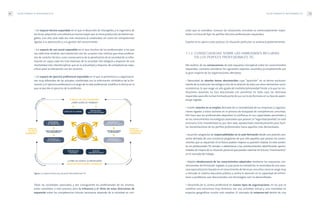 LAS NECESIDADES DE PROFESIONALES TIC12
• Un espacio técnico expandido en el que el desarrollo de intangibles y la ingeniería de
servicios,adquirirán una relevancia mucho mayor que la mera producción de bienes tan-
gibles. Con ello, será cada vez más necesaria la creatividad, así como las competencias
ligadas a la abstracción y a la gestión del conocimiento
• Un espacio de uso social expandido en el que muchos de los profesionales a los que
nos referimos tendrán una interacción con los usuarios más intensa que otras profesio-
nes de carácter técnico, como consecuencia de la penetración de la sociedad de la infor-
mación en capas cada vez más extensas de la sociedad. Ello obligará a disponer de una
mentalidad más interdisciplinar que en la actualidad y disponer de competencias espe-
cíficas para la interacción con los usuarios.
• Un espacio de ejercicio profesional expandido en el que la pertenencia a organizacio-
nes muy diferentes de las actuales, combinada con la imbricación simbiótica de la for-
mación y el ejercicio profesional a lo largo de la vida profesional, modifica la forma en la
que se percibe el ejercicio de la profesión.
Figura 1. El espacio futuro de actuación del profesional TIC
Todas las sociedades avanzadas, y por consiguiente los profesionales de las mismas,
están sometidas a este proceso, pero la influencia y el ritmo de estas direcciones de
expansión sobre las competencias futuras necesarias depende de la sociedad en con-
LAS NECESIDADES DE PROFESIONALES TIC 13
creto que se considere. Conocer las situaciones concretas es extremadamente impor-
tante a la hora de fijar los perfiles técnicos profesionales requeridos.
España no es ajena a este proceso. Su situación particular se analizará posteriormente.
1.1.2. CONSECUENCIAS SOBRE LAS HABILIDADES INCLUIDAS
EN LOS PERFILES PROFESIONALES TIC
Del análisis de las consecuencias de este esquema conceptual sobre los conocimientos
requeridos, conviene considerar los siguientes aspectos, asumidos ya ampliamente por
la gran mayoría de las organizaciones afectadas:
• Necesidad de abordar temas desconocidos cuya “aparición” no se deriva exclusiva-
mente de la evolución tecnológica sino de la relación de ésta con otros elementos socio-
económicos, lo que exige un alto grado de multidisciplinariedad frente a la que las ins-
tituciones docentes no han reaccionado con prontitud. En todo caso, las destrezas
requeridas para ello no han formado parte de sus curricula formales en su fase de apren-
dizaje reglado.
• Fuerte rotación en el empleo derivada de la inestabilidad de las empresas y organiza-
ciones ligadas a estos sectores en el proceso de búsqueda de competencias concretas.
Ello hace que los profesionales depositen la confianza en sus capacidades personales y
en los conocimientos tecnológicos avanzados que posean,la“seguridad perdida”en este
escenario. Esta inestabilidad es, por otro lado, aprovechada individualmente para facili-
tar reorientaciones de los perfiles profesionales hacia aquellos más demandados.
• Asunción progresiva de responsabilidades en la auto-formación desde una posición pro-
activa derivada de una conciencia progresiva de que sólo aquellos que posean los conoci-
mientos que se requerirán en el futuro podrán mejorar su posición relativa. En este contex-
to, los profesionales TIC tienden a adelantarse a los acontecimientos identificando oportu-
nidades de mejora de su situación personal que pueden valorizar en futuros“movimientos”
en el mercado del trabajo.
• Rápida obsolescencia de los conocimientos adquiridos mediante los esquemas con-
vencionales de formación reglada, lo que pone en entredicho la necesidad de una exce-
siva especialización basada en el conocimiento de técnicas concretas como se exige muy
a menudo al sistema educativo público y centra la atención en la capacidad de enfren-
tarse a problemas aún desconocidos con tecnologías aún no desarrolladas.
• Desarrollo de la carrera profesional en nuevos tipos de organizaciones, en las que se
combina una estructura muy dinámica con una actividad virtual y una movilidad en
espacios geográficos mucho más amplios. El concepto de empresa-red dentro de una
ESPACIO DE USO EXPANDIDO
¿PARA QUIÉN SE TRABAJA?
CONOCER AL USARIO MENTALIDAD
MULTI DISCIPLINAR
INGENIERÍA
DE SERVICIOS
DESARROLLO
DE INTANGIBLES
INGENIEROS Y
EQUIPOS VIRTUALES
DESARROLLO
DE INTANGIBLES
APRENDIZAJE
CONTINUO
NUEVAS
ORGANIZACIONES
EXPA
N
SIÓN DEL MUNDO
CO
NOCIDOEXPAN
S
IÓN
DELMUNDO
CO
N
O
CIDO
I-TIC
¿QUÉ CONOCIMIENTOS
SON NECESARIOS?
¿DONDE SE EJERCE
LA PROFESIÓN?
¿COMO SE EJERCE LA PROFESIÓN?
ESPACIO PROFESIONAL EXPANDIDO
ESPACIO
GEOGRÁFICO
EXPANDIDO
ESPACIO
TÉCNICO
EXPANDIDO
CATALIZADOR
D
EL CAMBIO GLOBALI
ZACIÓN
GESTIÓNDEL
CONOCIMIENTO
EMPRES
A-RED
 