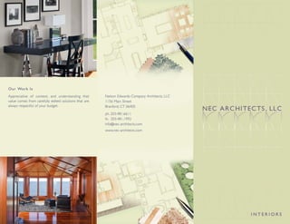 Tri-Fold Interiors Brochure