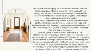 INTERIOR STYLING INTRODUCTION.pptx...... | PPTX
