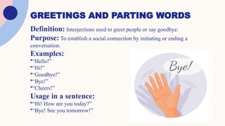 Interjection and it types in English.... | PPTX