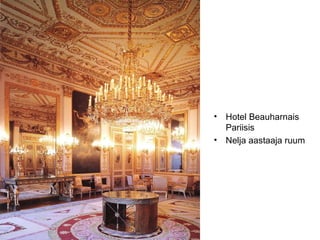 Hotel Beauharnais Pariisis Nelja aastaaja ruum 