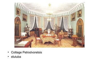 Cottage Petrodvoretsis elutuba 