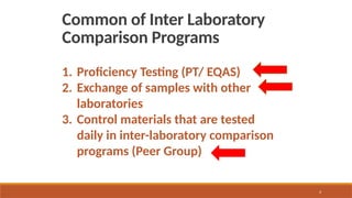 Comprehensive Guide to Inter-Laboratory Comparisons, RCA & CAPA in ...
