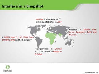 Interlace corporate presentation | PPTX