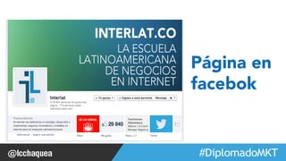 Página en 
facebok 
#FormaciónEBusiness 
 