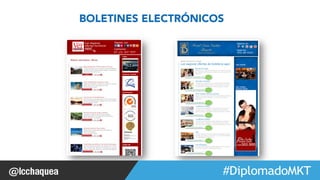 #FormaciónEBusiness 
BOLETINES ELECTRÓNICOS 
 