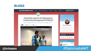 #FormaciónEBusiness 
BLOGS 
 