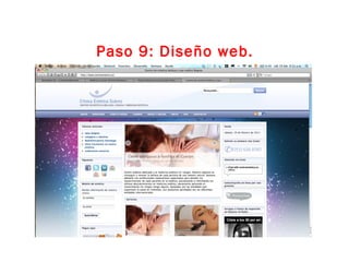Paso 9: Diseño web. 