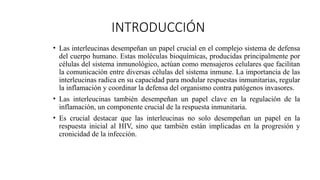 Interleuquinas y su rol en el sistema de defensa.pptx