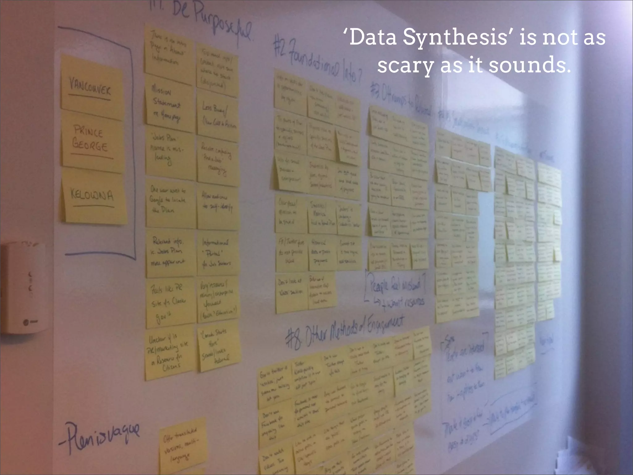 ‘Data Synthesis’ is not as
   scary as it sounds.
 