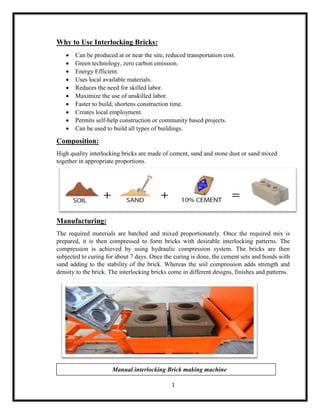 Interlocking Bricks | PDF