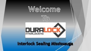 Interlock Sealing Mississauga