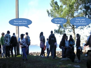 Canto lixo hai aquí..! Faille unha foto. E así o documentamos.! Pero quen tirou estes ladrillos?? 