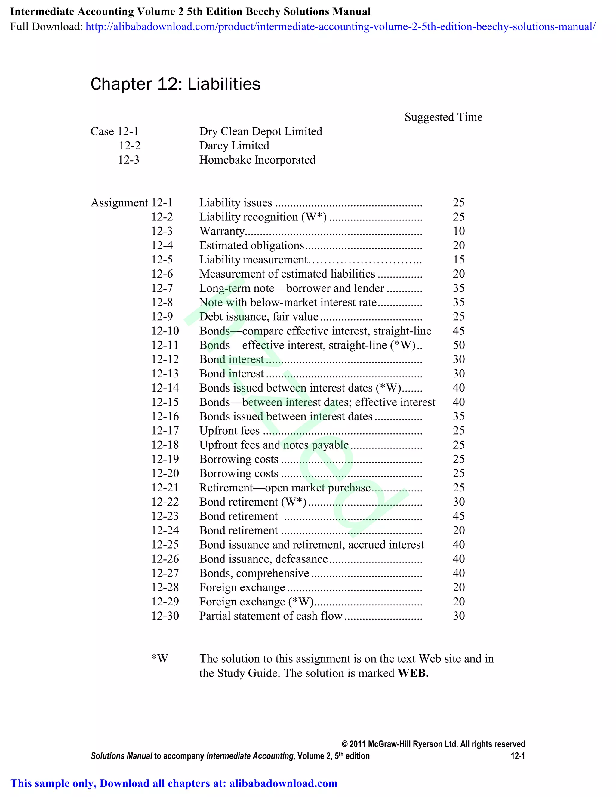 International Business Law 6th Edition August Solutions Manual | PDF