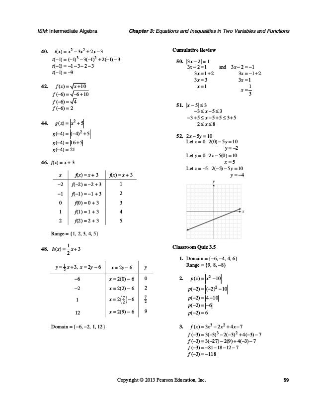 Intermediate Algebra 7th Edition Tobey Solutions Manual
