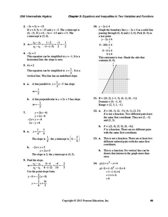 Intermediate Algebra 7th Edition Tobey Solutions Manual