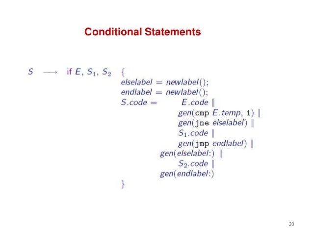 Intermediate code- generation