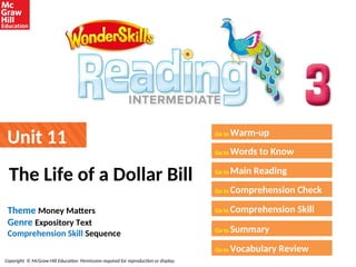 The Life and Journey of a Dollar Bill: Understanding Money Matters | PPT