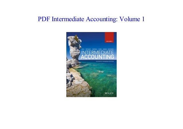 [PDF] Intermediate Accounting Volume 1 by Donald E. Kieso