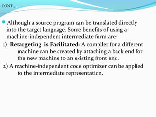 Intermediate code generation | PPT