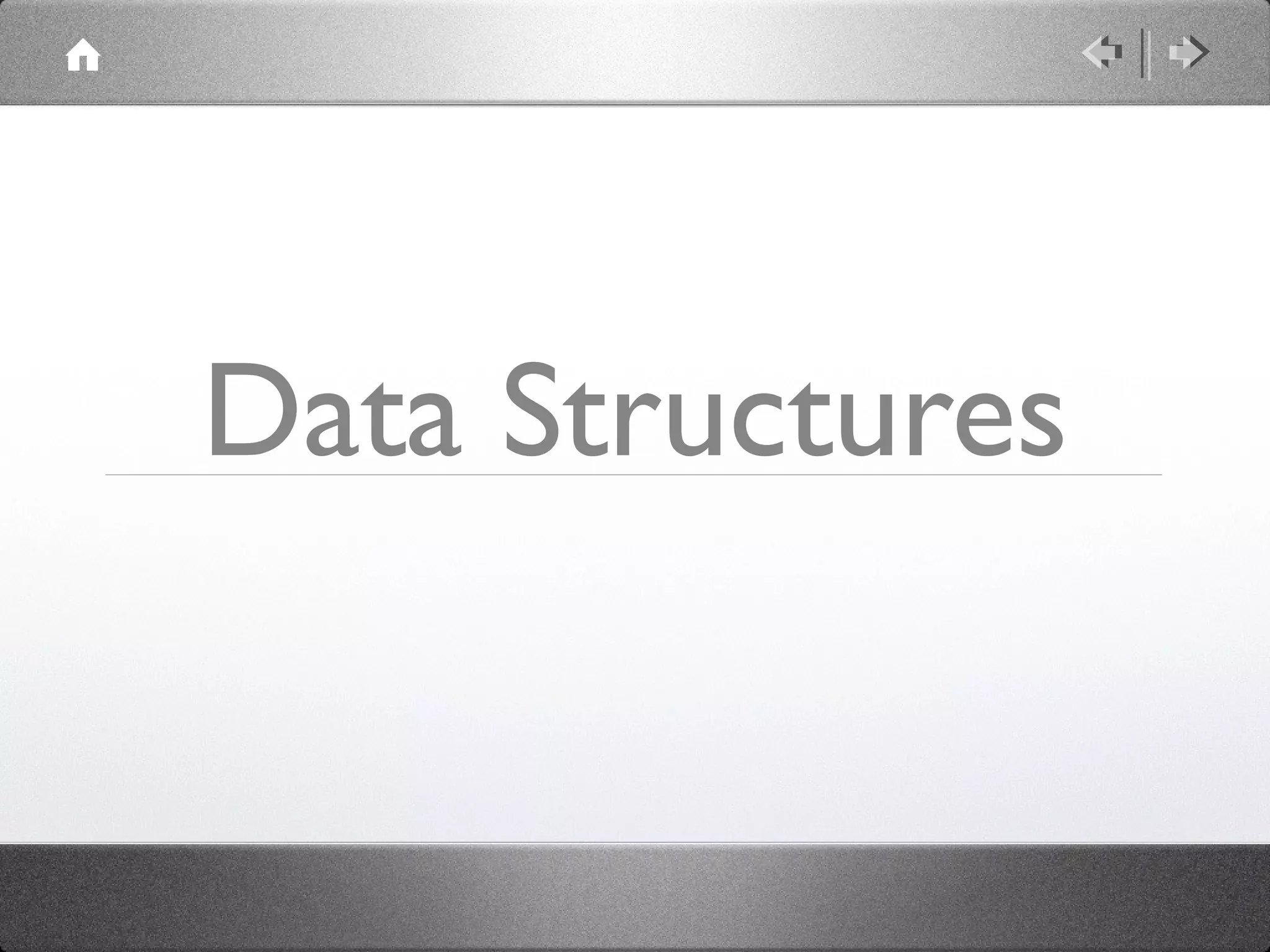 Data Structures

 