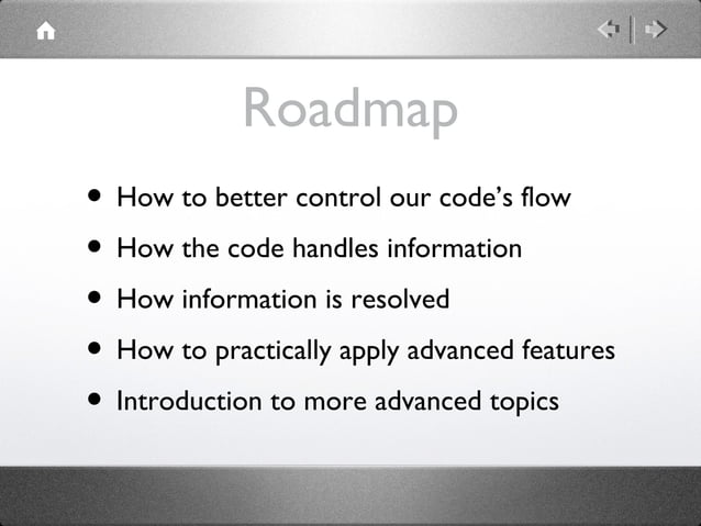 Intermediate JavaScript | PPT