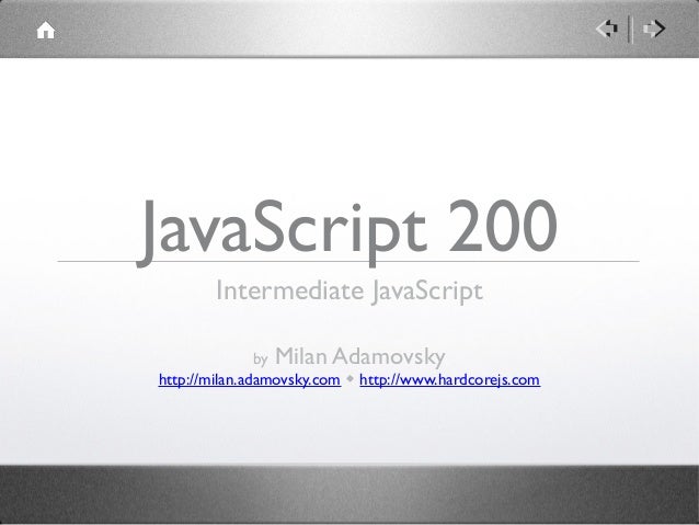 javascript tutorial for intermediate javascript tutorial for intermediate